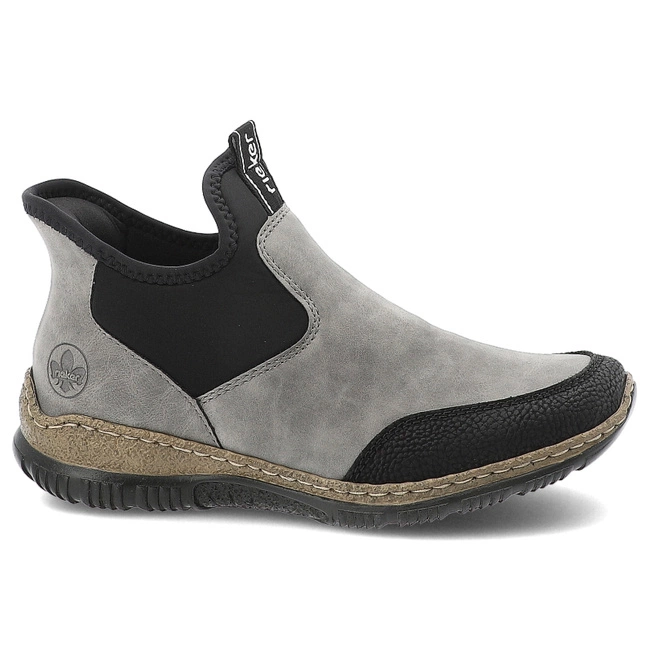 Členkové Topánky RIEKER - N3280-42 Grey Combination