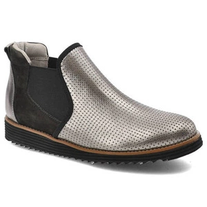 Členkové Topánky Karino - 1710/115-P Czarny/Srebrny