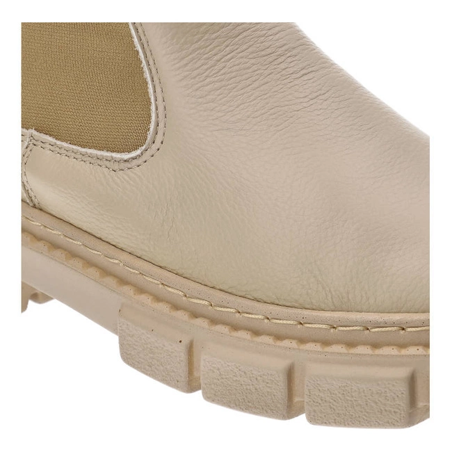 Členkové Topánky Chelsea Wasak - 0708 Ecru Groszek