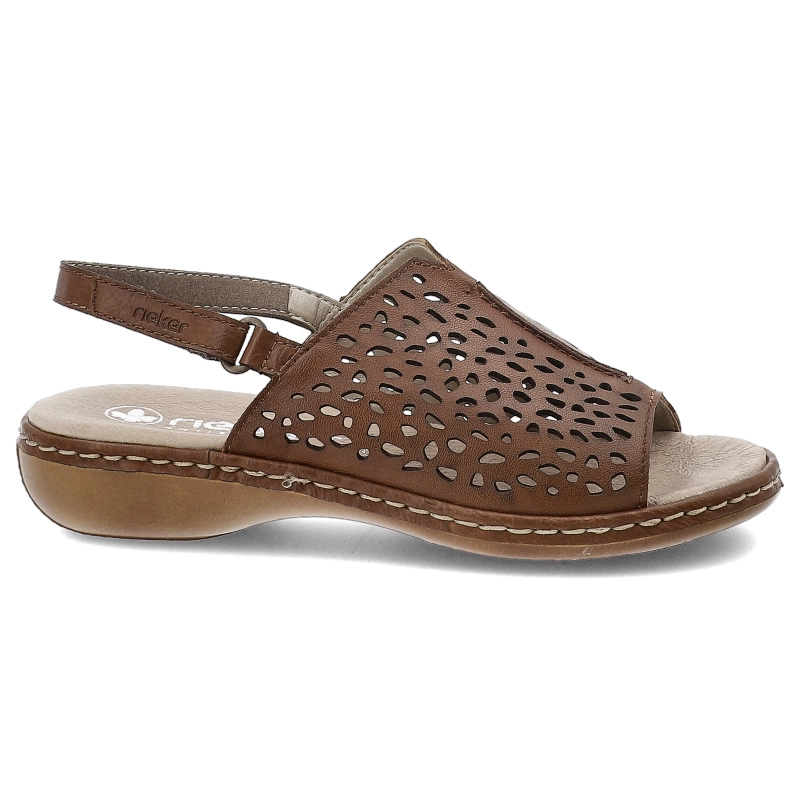 Sandále RIEKER - 65985-25 Brown