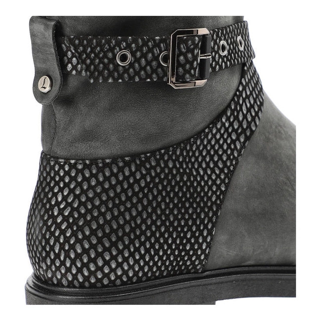 Členkové Topánky Lemar - 60201 S.Grafitowy/Gad Niklowy