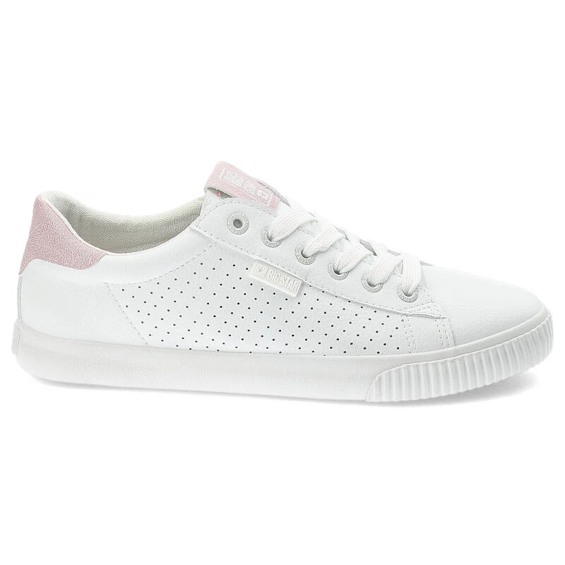 Plátenky Big Star - HH274073 Biały/Róż