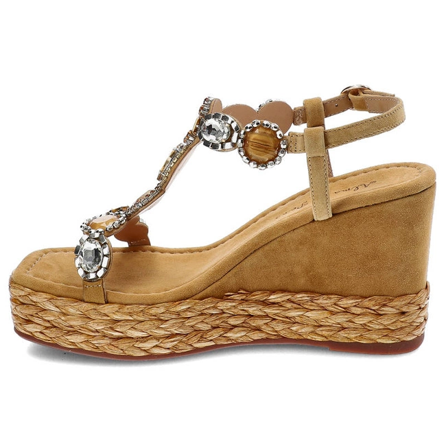 Sandále Alma en Pena - V23510 Suede Mustard