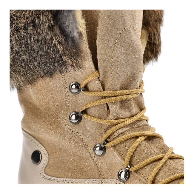 Členkové Topánky Pollonus - 5-0464-016 Vanilia Lico+Beż Galaxy