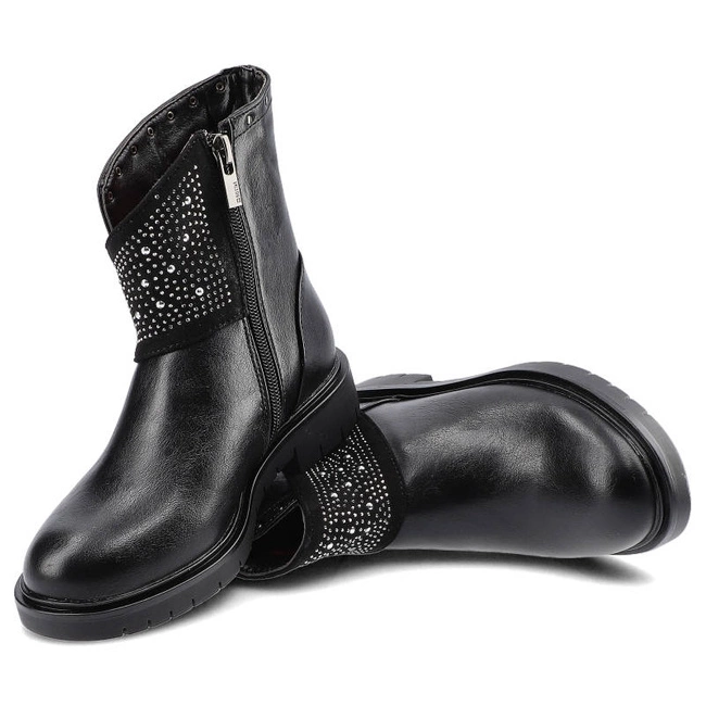 Čižmy Big Star - GG374061 Czarny