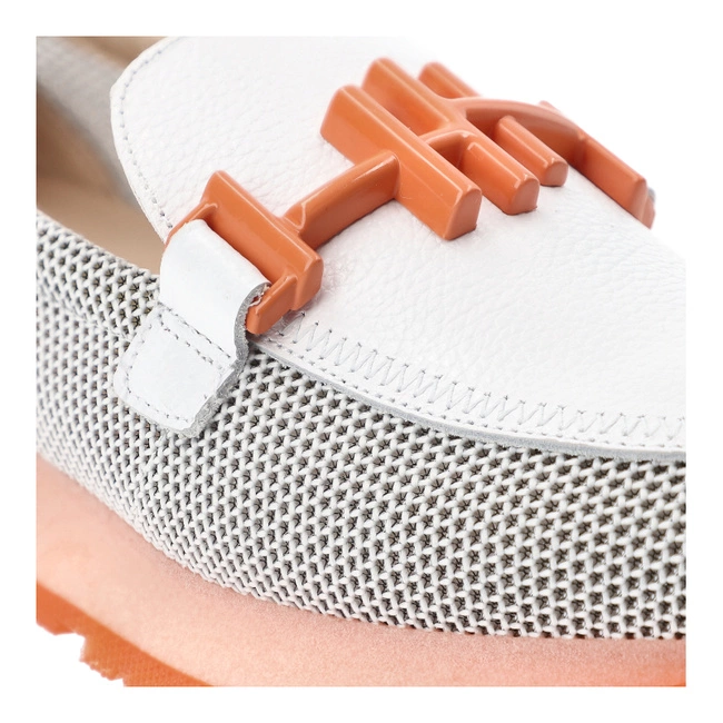 Poltopánky HISPANITAS - HV253919 Melbourne-V25 White Cervo-V25 Coral