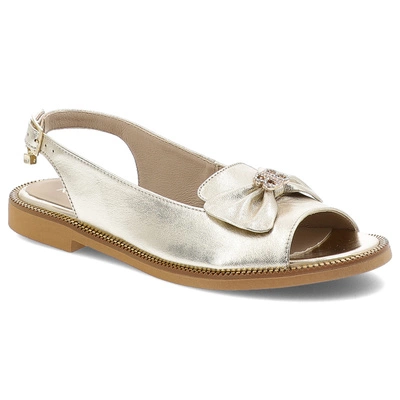 Sandále KARINO - 5408/074-P Złoty/Lico