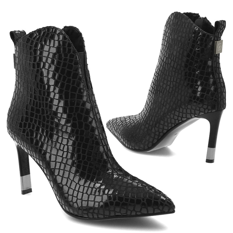 Členkové Topánky S.BARSKI - CR52-705 Black