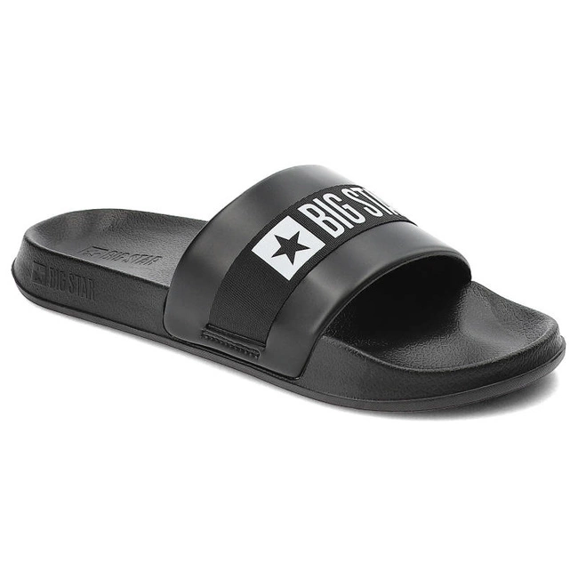 Šľapky Big Star - LL174457 Czarny 906