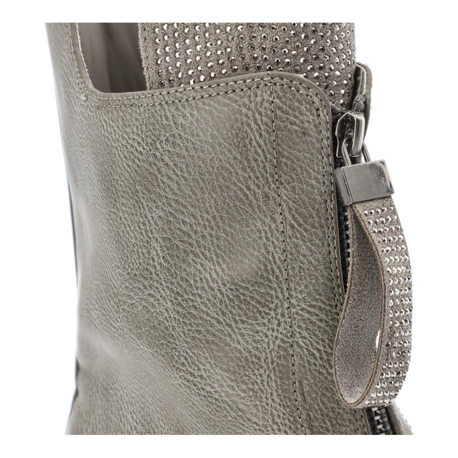 Členkové Topánky MENBUR - 25930 0090 Gris Perla/Pearl Grey