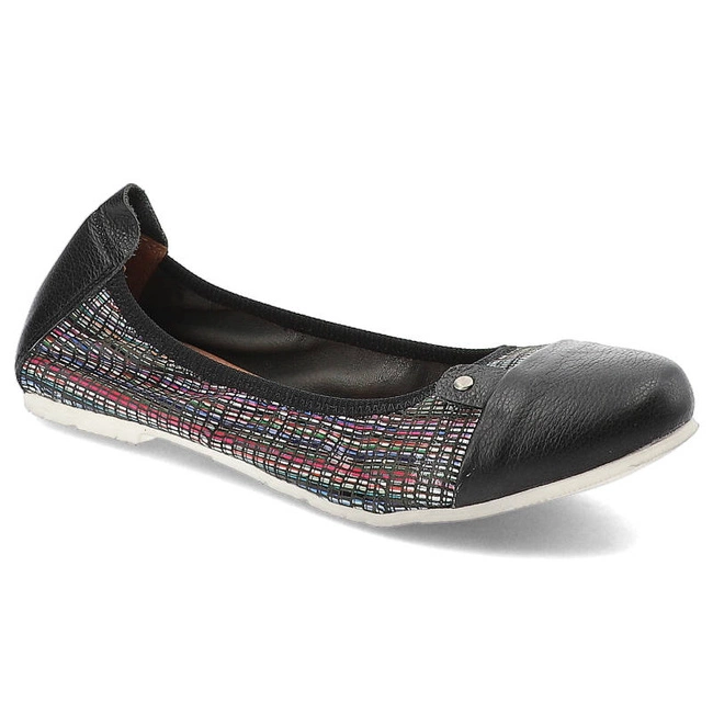 Baleríny La’viano - 290 PASKI / CZARNY