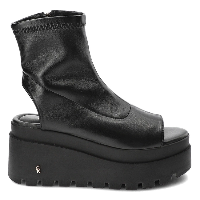 Členkové Topánky Carinii - B9398_-E50-000-000-G06 Czarny