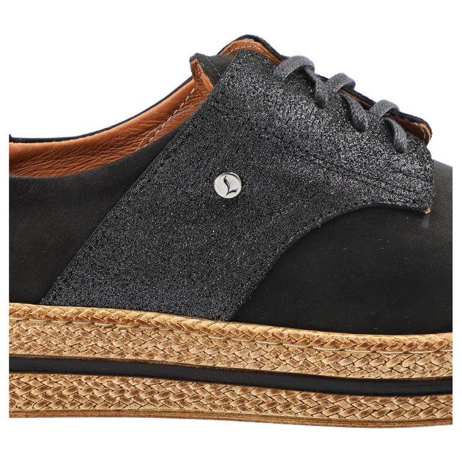 Poltopánky Lemar - 10123 S.Czarny/Brokat Srebro