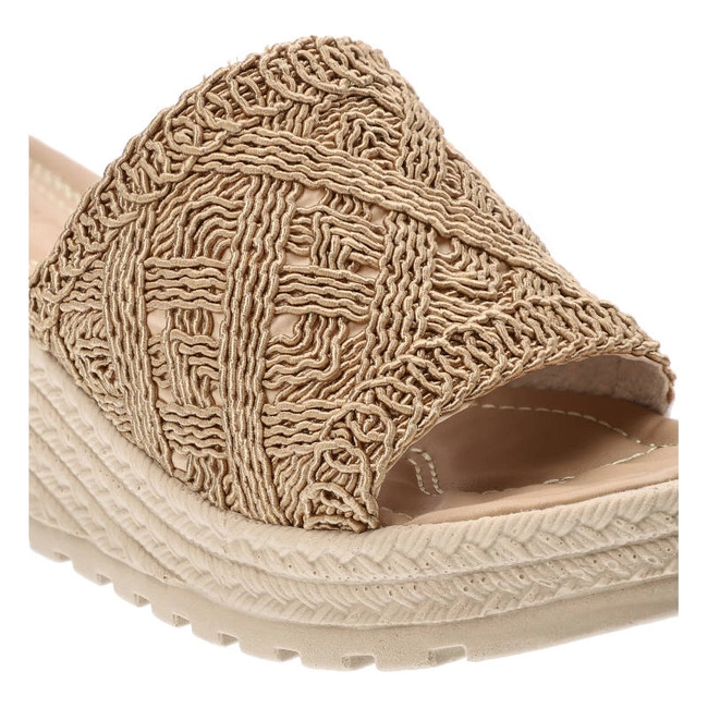 Šľapky Artiker - 52C1287 Ciemnobeżowy