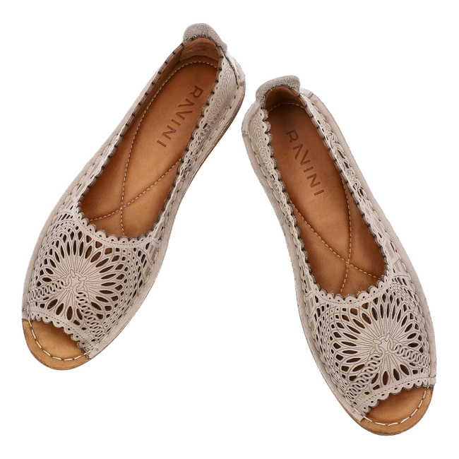 Baleríny RAVINI - VT59 Grey