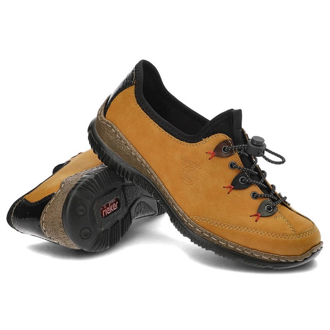 Poltopánky Rieker - N3271-68 Yellow Combination