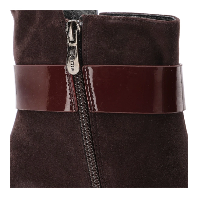 Členkové Topánky FILIPPO - DBT7183/25 BG Bordowy