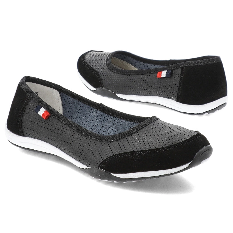 Baleríny FILIPPO - DP142/25 BK Czarny