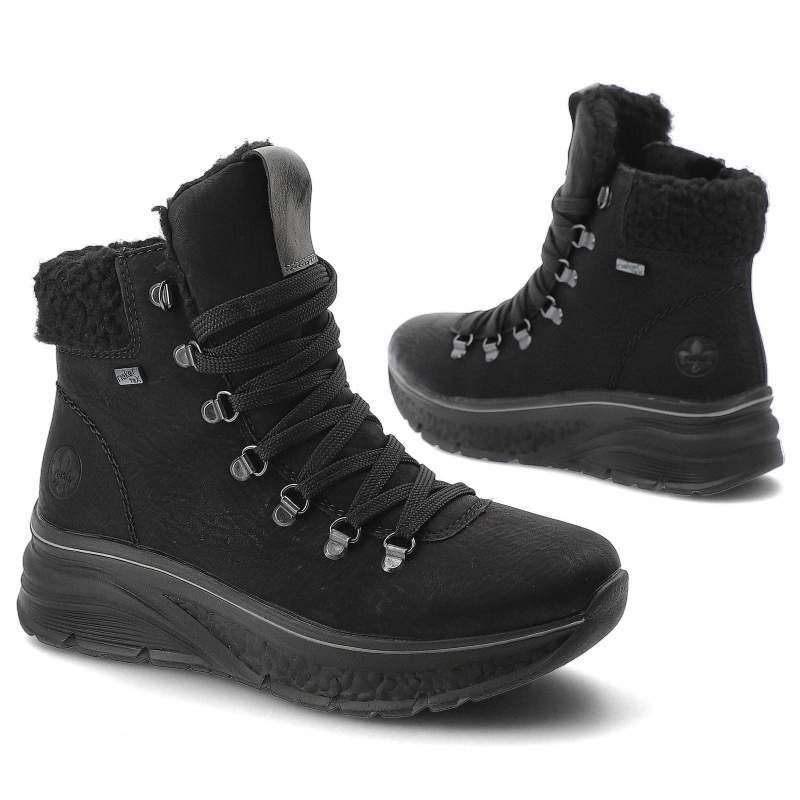 Členkové Topánky RIEKER - 48034-00 Black