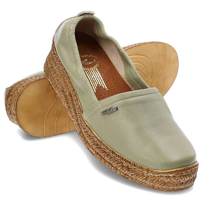 Espadrilky Lemar - 10125 V.Pistacja