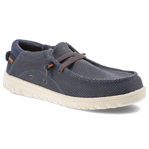 Poltopánky JEEP - Samoa Wallabee Knit JM51030A 100 Blue