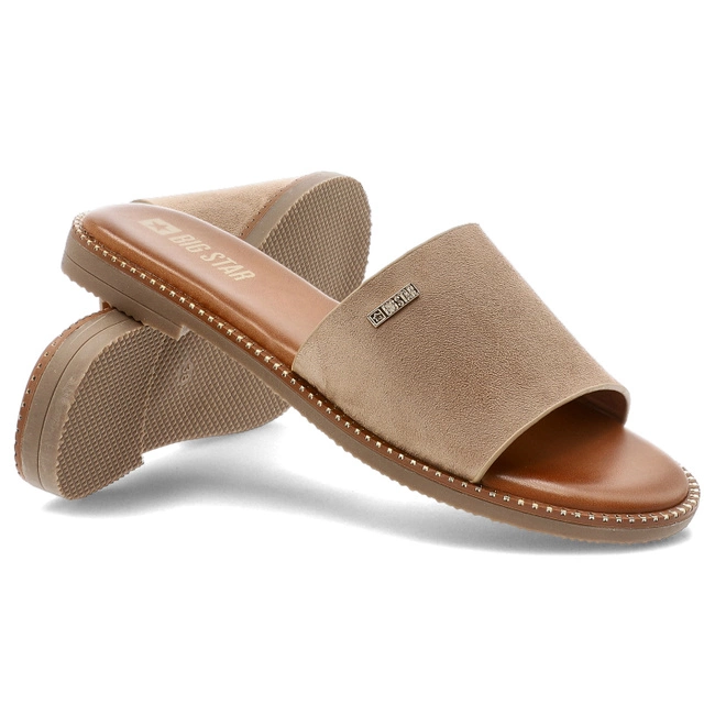 Šľapky BIG STAR - RR274619 Beż