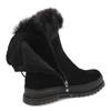 Členkové Topánky Armodo - 5-1713-003 Czarny Welur+Królik