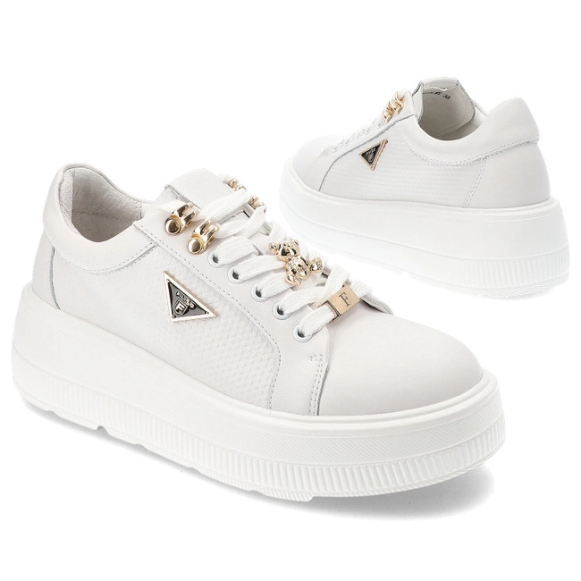 Tenisky Filippo - DP6382/24 WH Biały