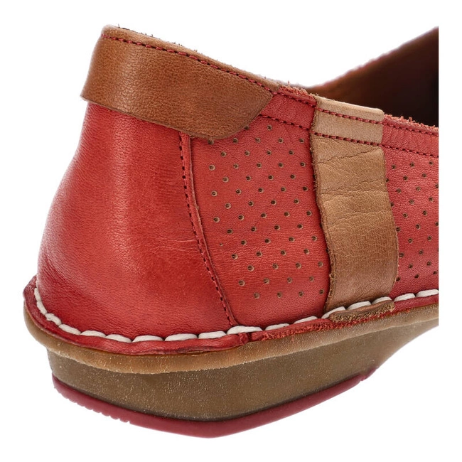 Poltopánky Lanqier - 40C323 Czerwony