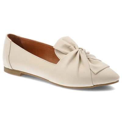 Baleríny RAVINI - 3011-D Beż Bone