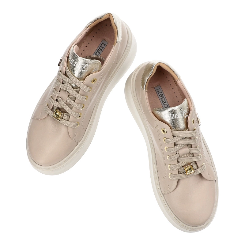 Tenisky Libero - 3010 Brąz+Złoty 475/111