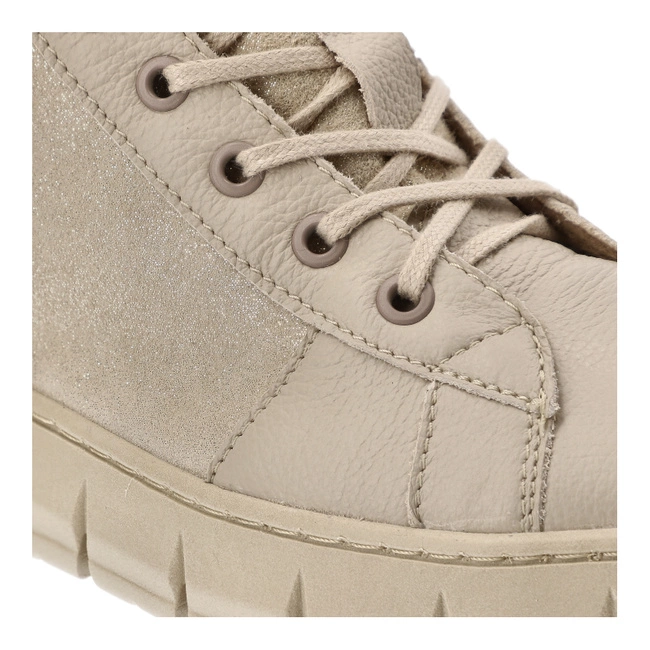 Šnúrovacie Členkové Topánky Armodo - 5-1698-003 Vanilia + Galaxy