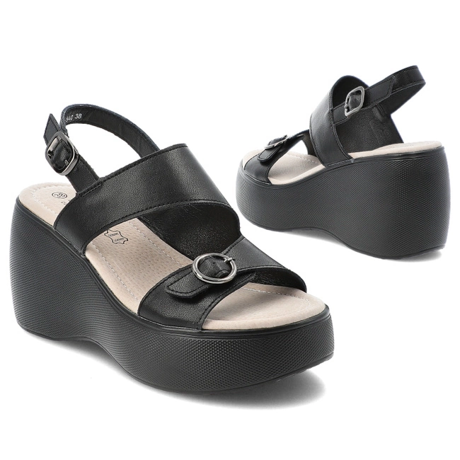 Sandále S.BARSKI - LR51-540 Black