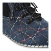 Šnúrovacie Členkové Topánky Simen - 6608A Marineblau/Schwarz