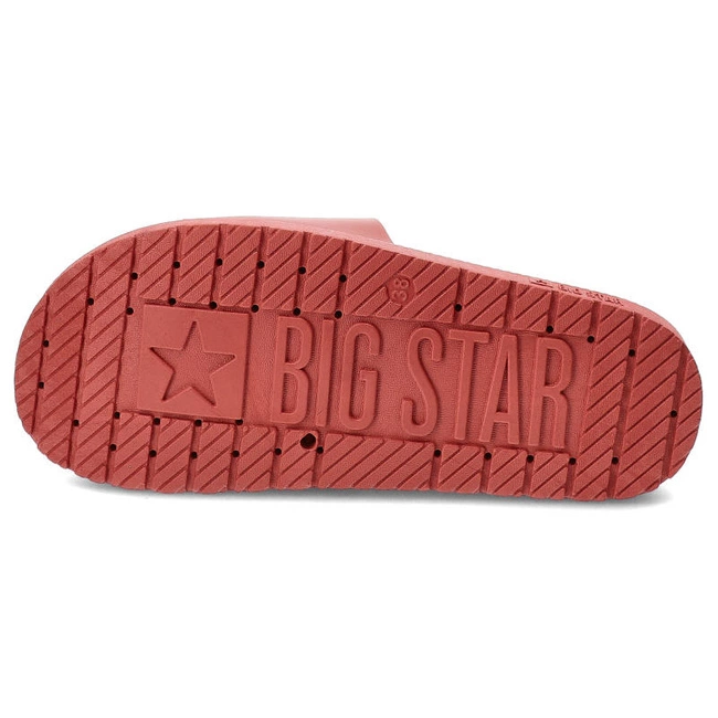 Šľapky Big Star - LL274430 Czerwony