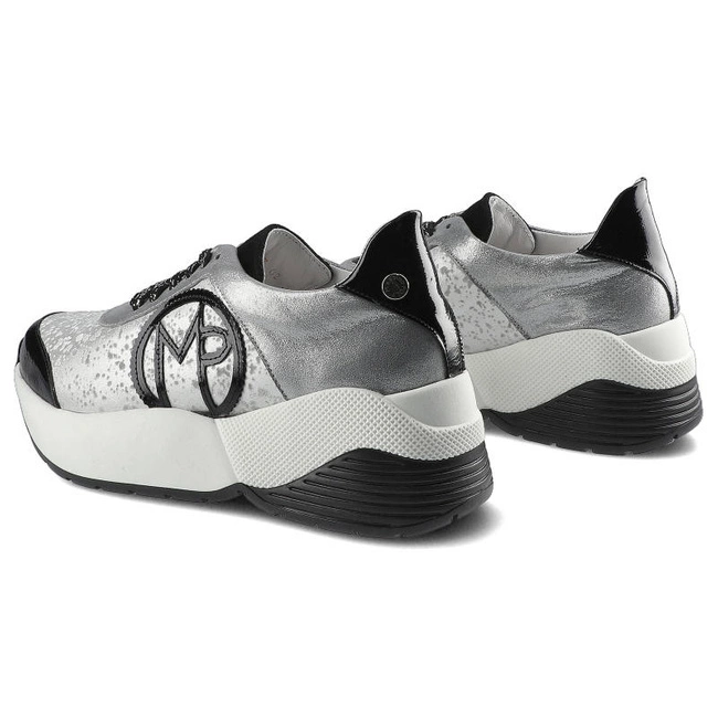Tenisky Massimo POLI - 2Y1-20-0633 Sk.Srebro/Czarna