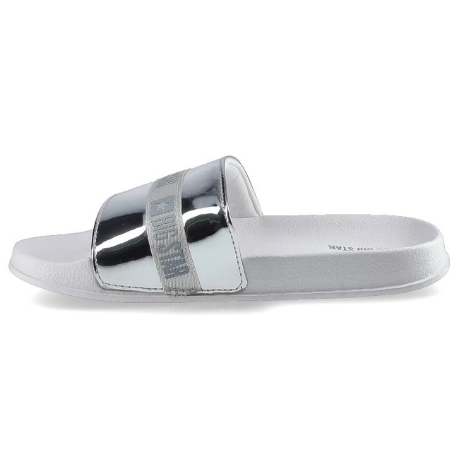 Šľapky Big Star - HH274A043 Srebrny