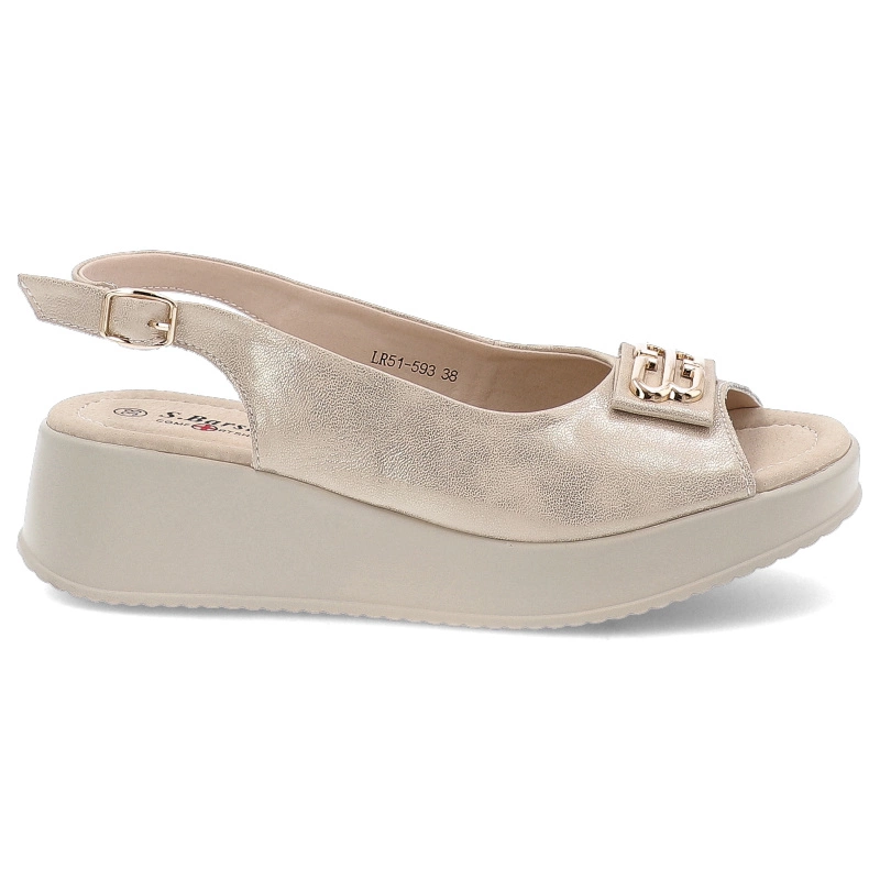 Sandále S.BARSKI - LR51-593 Gold