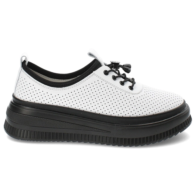 Poltopánky Artiker - 54C1581 Biały/Czarny