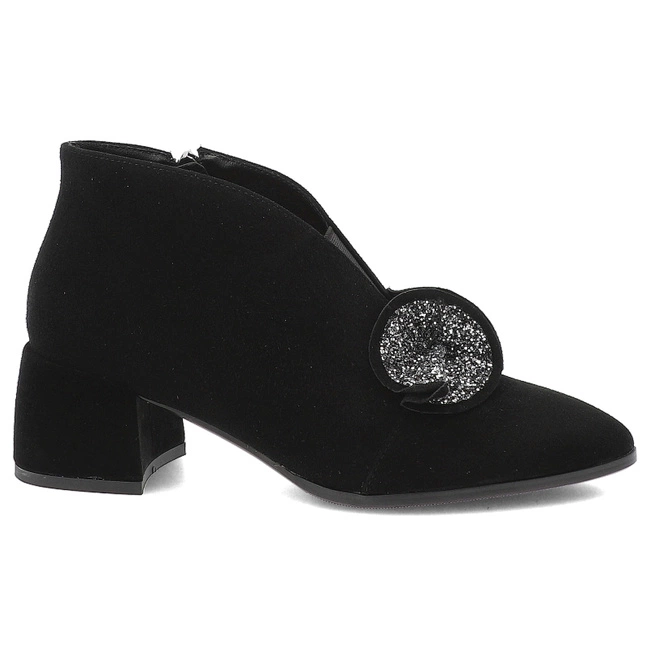 Členkové Topánky S.BARSKI - MR52-182 Black/Silver