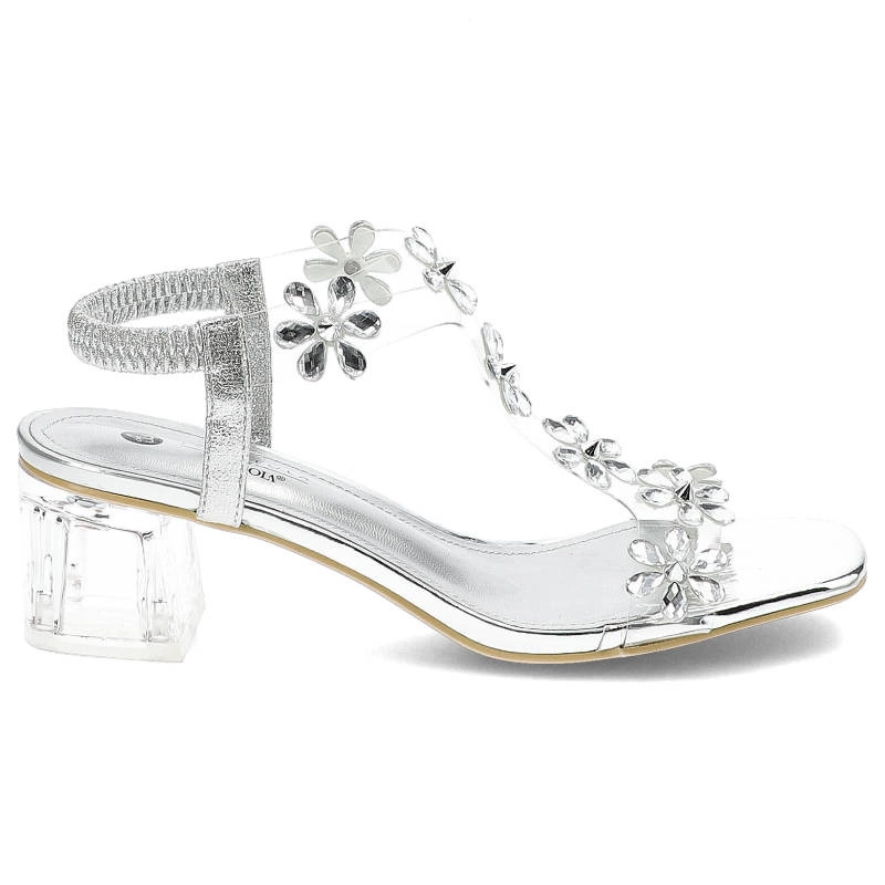 Sandále Sca'viola - H-12 Silver