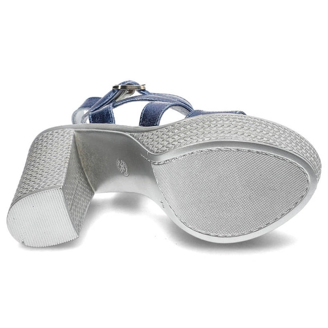 Sandále Simen - 0783 Vs14 Kryształ Niebieski