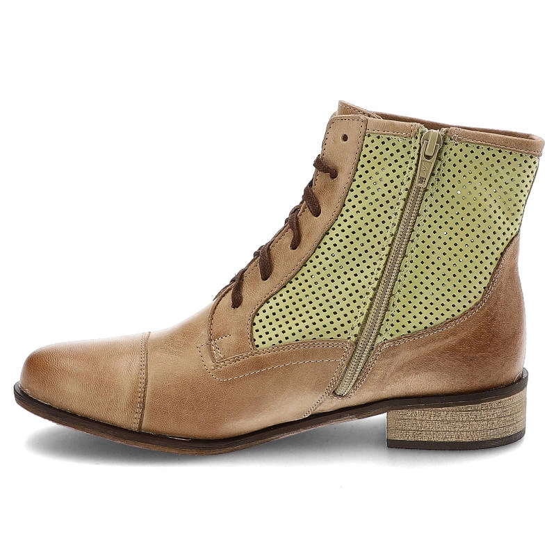 Členkové Topánky Karino - 754/064-P Beż/Zielony