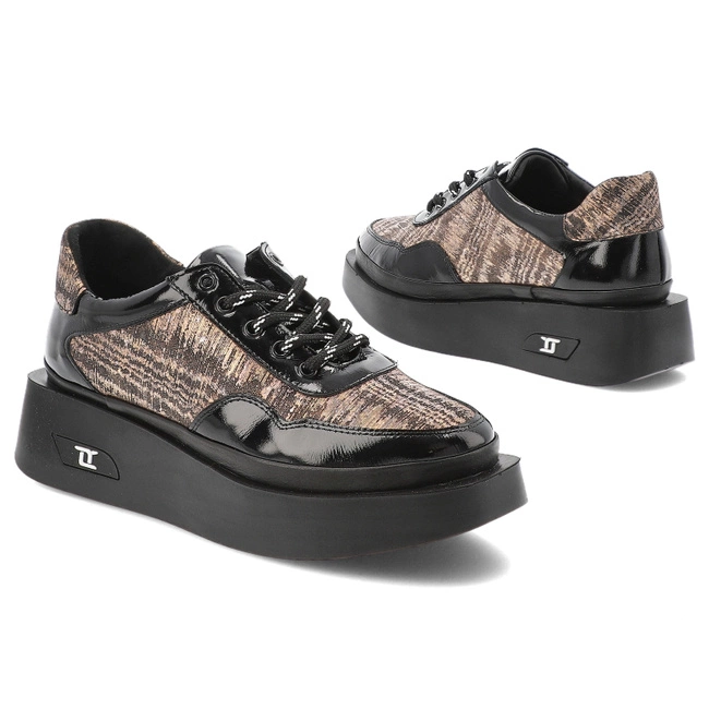 Tenisky ARTIKER - 57C2044 Czarny/Miedź