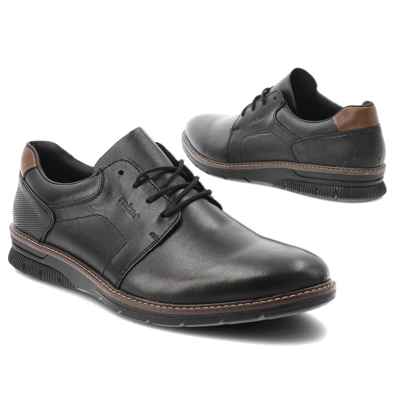 Poltopánky RIEKER - 14419-00 Black