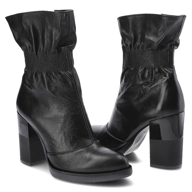 Členkové Topánky Grace - 02055 Czarny 1.189-0000/1