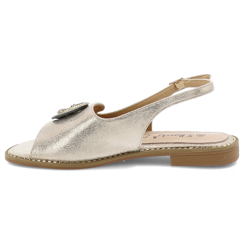 Sandále S.BARSKI - KV51-006 Lt.Gold