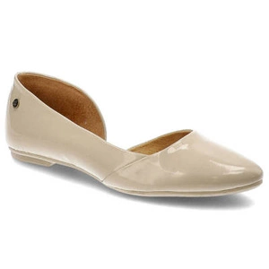 Baleríny Maciejka - 02445-04/00-5 Beż Lak