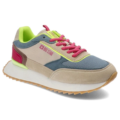 Tenisky Big Star - NN274692 Beż/Niebieski