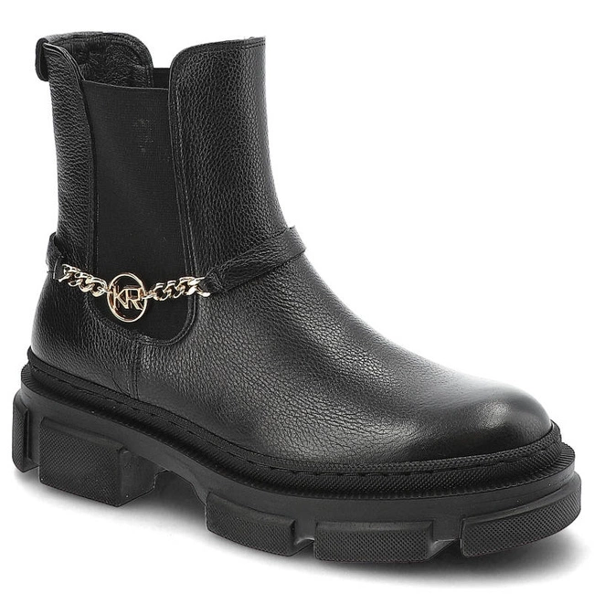 Členkové Topánky Karino - 4374/126-F Czarny